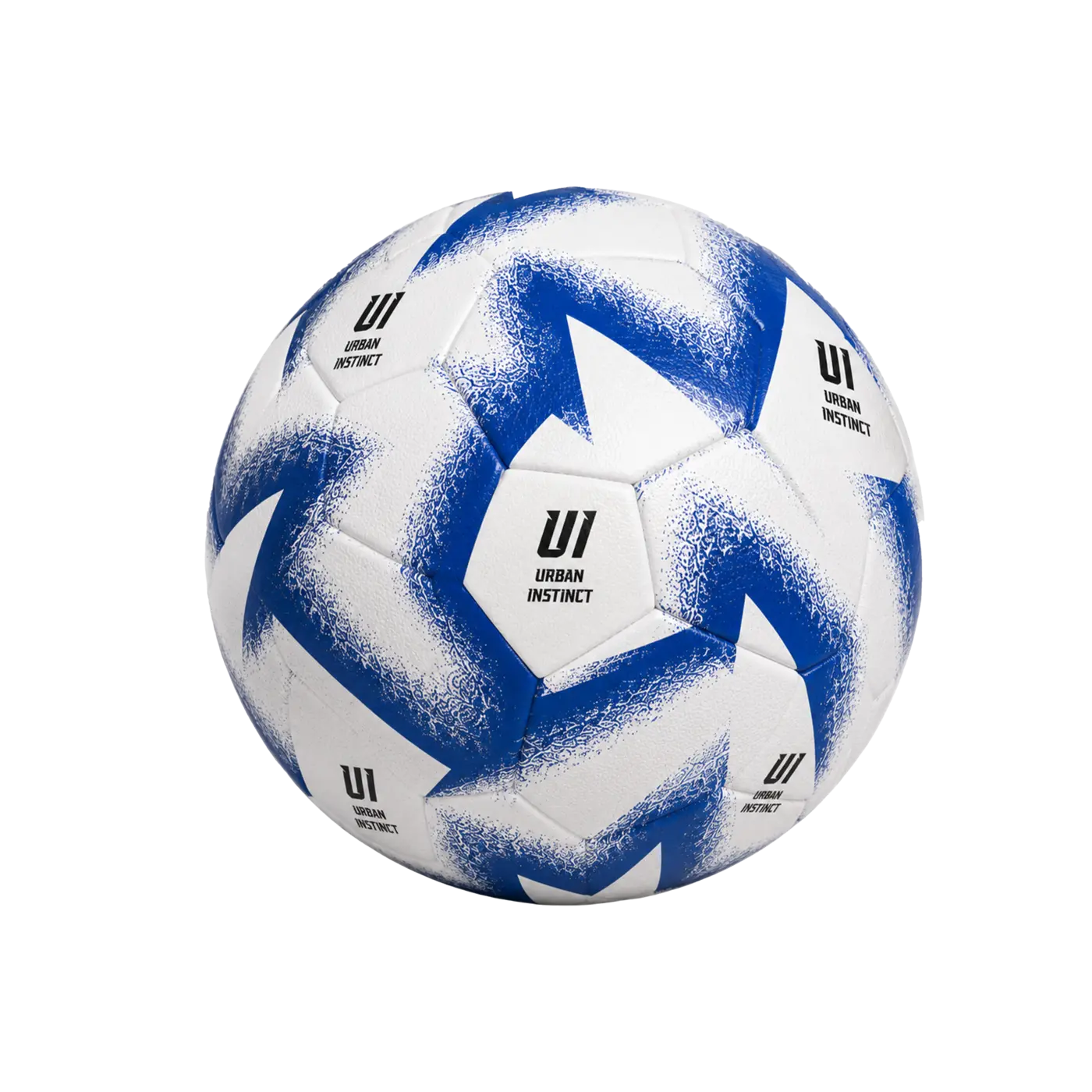 Ballon de football Urban Instinct blanc et bleu