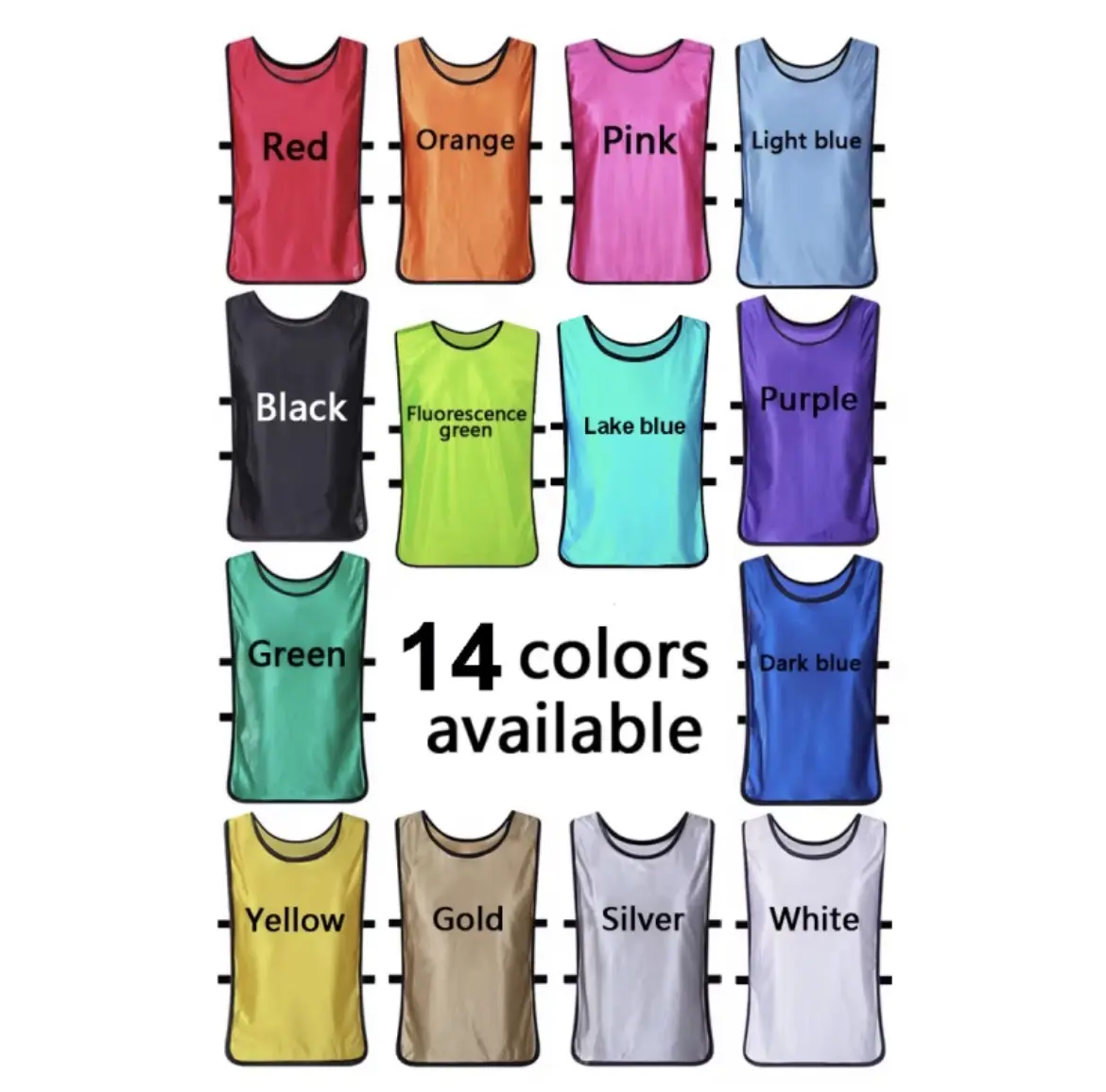 Choix de couleurs pour les chasubles