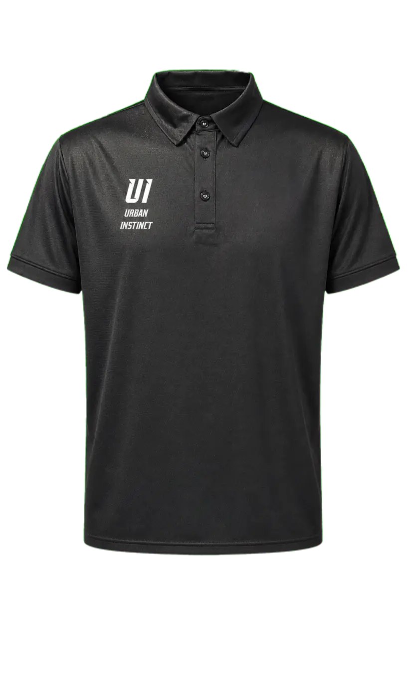 Polo noir Urban Instinct