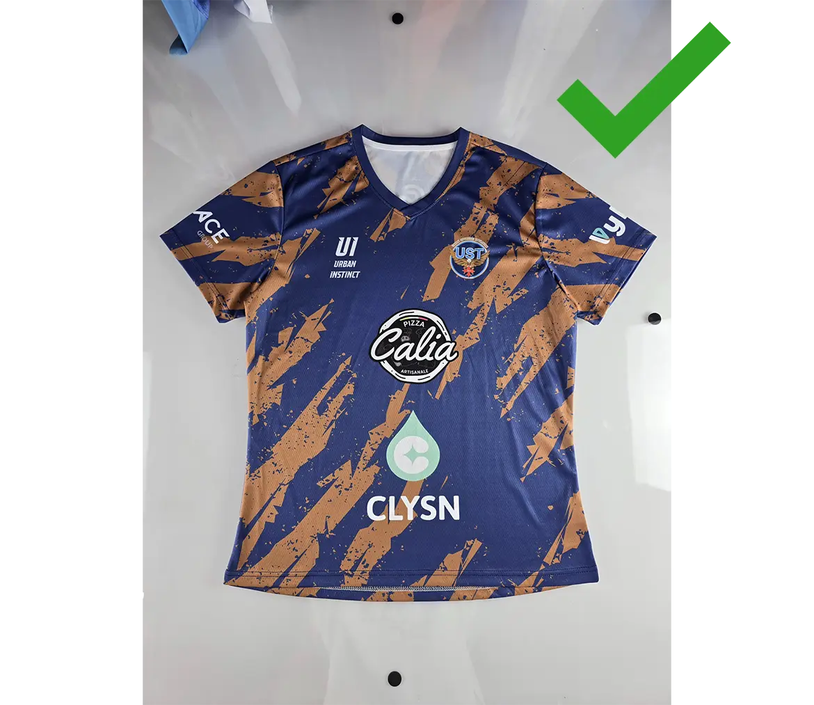 Maillot UST réel personnalisé par sublimation